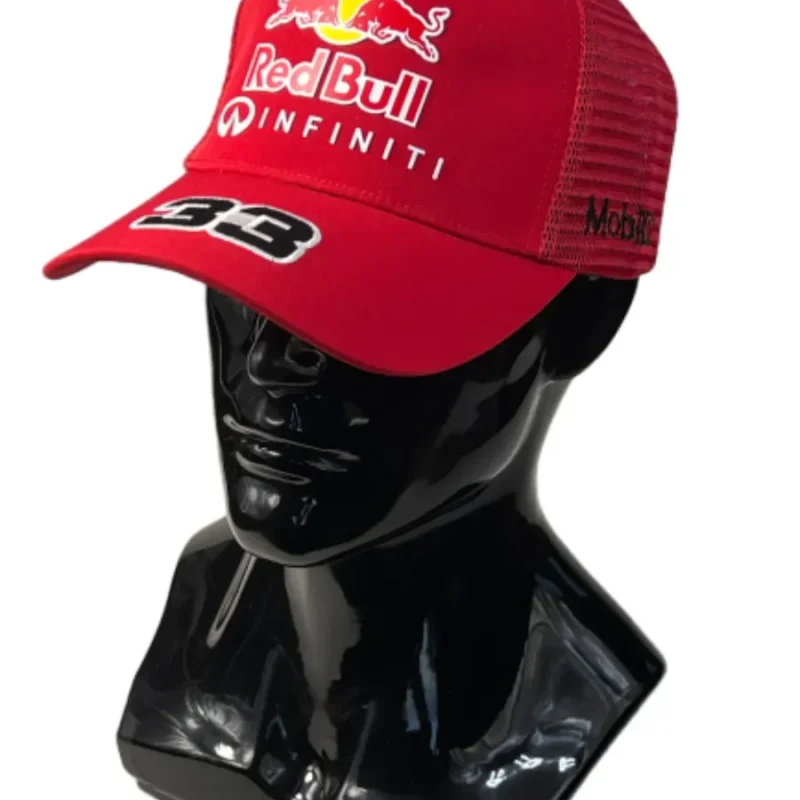 Бейсболка спортивная Red Bull сетка