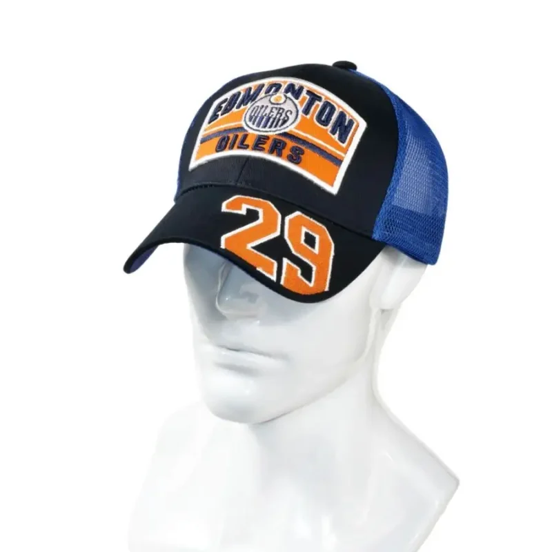 Бейсболка сетка Edmonton Oilers NHL — фото 1 Бейсболка сетка Edmonton Oilers NHL
