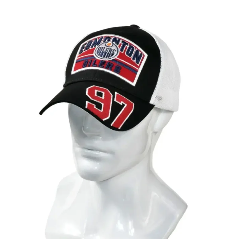 Бейсболка сетка Edmonton Oilers NHL — фото 1 Бейсболка сетка Edmonton Oilers NHL