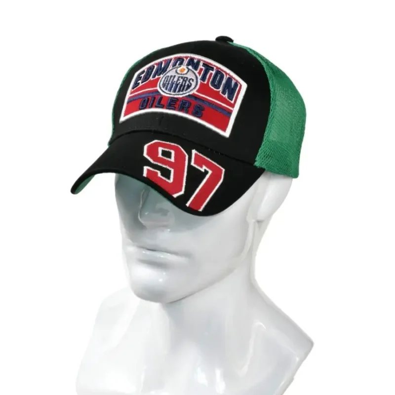 Бейсболка сетка Edmonton Oilers NHL — фото 1 Бейсболка сетка Edmonton Oilers NHL