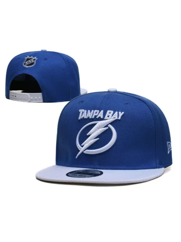 Бейсболка снепбек хоккей NHL Tampa Bay Тампа-Бэй — фото 1 Бейсболка снепбек хоккей NHL Tampa Bay Тампа-Бэй