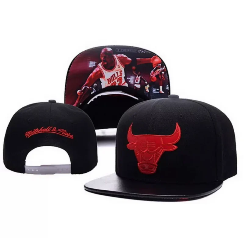 Бейсболка с прямым козырьком Chicago Bulls ( Чикаго Буллз) — фото 1 Бейсболка с прямым козырьком Chicago Bulls ( Чикаго Буллз)