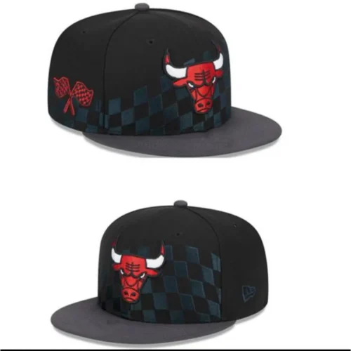 Бейсболка с прямым козырьком Chicago Bulls ( Чикаго Буллз)