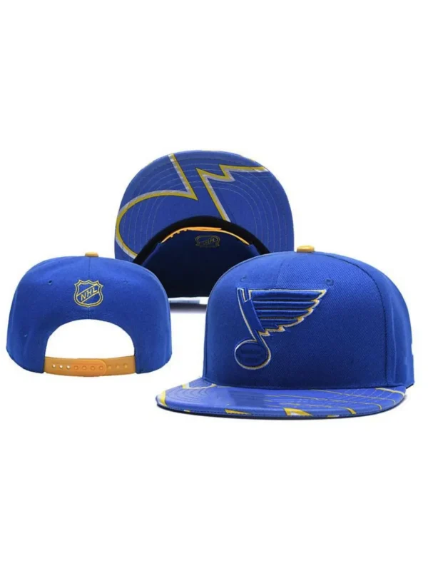 Бейсболка снепбек нхл St. Louis Blues Сент-Лу́ис Блюз — фото 1 Бейсболка снепбек нхл St. Louis Blues Сент-Лу́ис Блюз