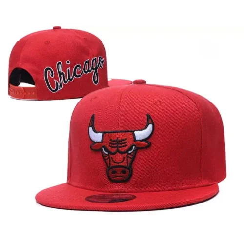 Бейсболка с прямым козырьком Chicago Bulls ( Чикаго Буллз) — фото 1 Бейсболка с прямым козырьком Chicago Bulls ( Чикаго Буллз)