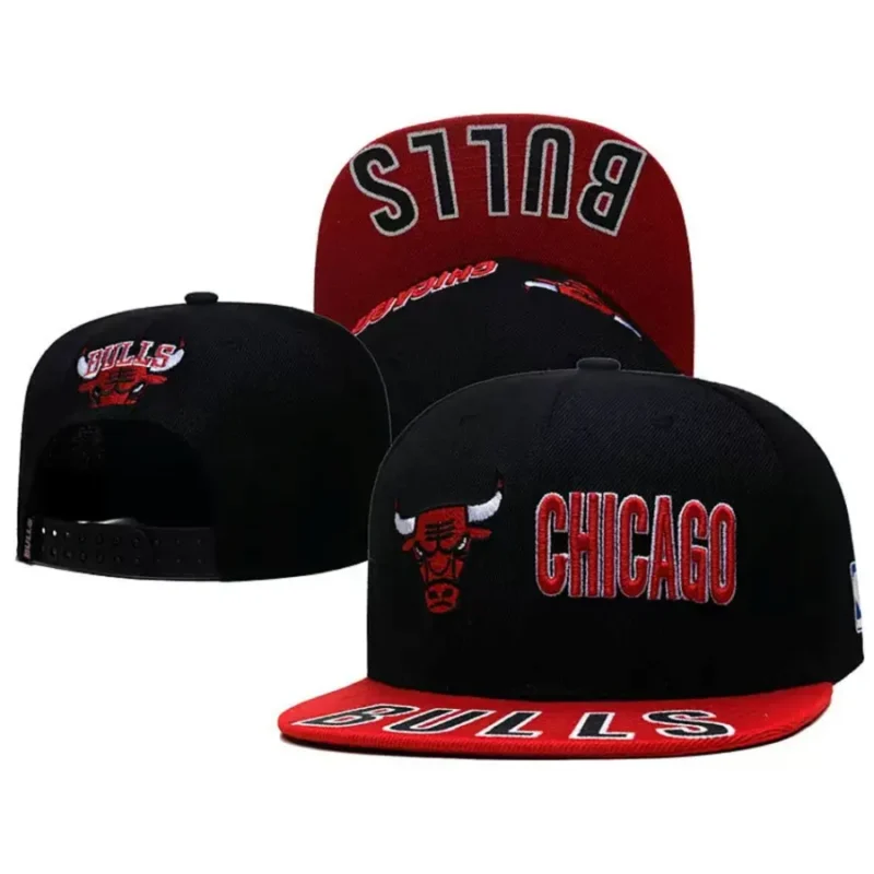 Бейсболка с прямым козырьком Chicago Bulls ( Чикаго Буллз) — фото 1 Бейсболка с прямым козырьком Chicago Bulls ( Чикаго Буллз)