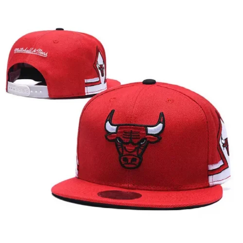 Бейсболка с прямым козырьком Chicago Bulls ( Чикаго Буллз)