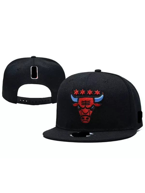 Бейсболка с прямым козырьком Chicago Bulls ( Чикаго Буллз) — фото 1 Бейсболка с прямым козырьком Chicago Bulls ( Чикаго Буллз)
