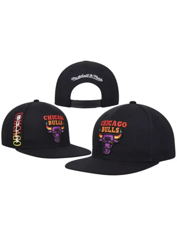 Бейсболка с прямым козырьком Chicago Bulls ( Чикаго Буллз) — фото 1 Бейсболка с прямым козырьком Chicago Bulls ( Чикаго Буллз)