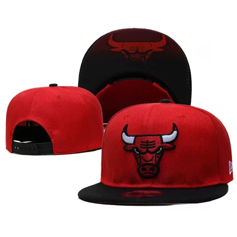 Бейсболка с прямым козырьком Chicago Bulls ( Чикаго Буллз) — фото 1 Бейсболка с прямым козырьком Chicago Bulls ( Чикаго Буллз)