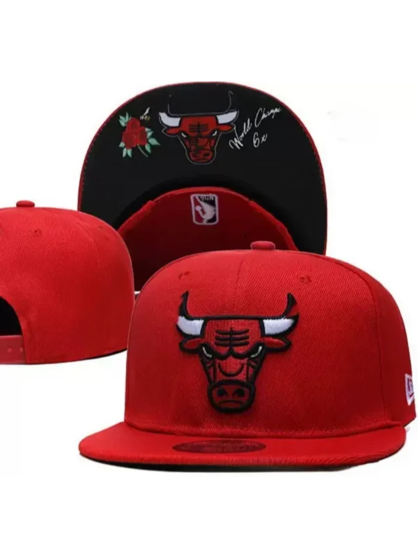 Бейсболка с прямым козырьком Chicago Bulls ( Чикаго Буллз) — фото 1 Бейсболка с прямым козырьком Chicago Bulls ( Чикаго Буллз)