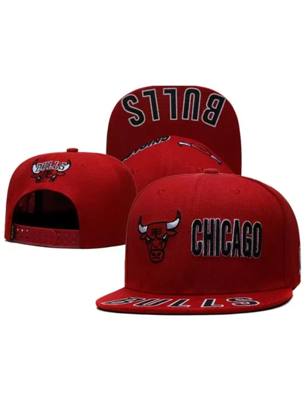 Бейсболка с прямым козырьком Chicago Bulls ( Чикаго Буллз)