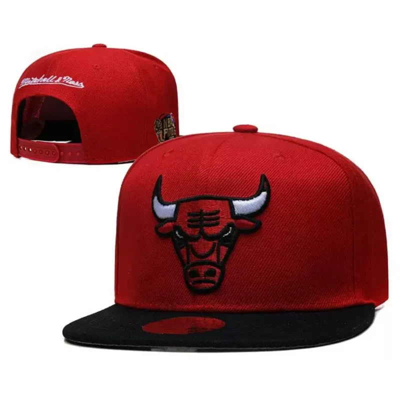 Бейсболка с прямым козырьком Chicago Bulls ( Чикаго Буллз) — фото 1 Бейсболка с прямым козырьком Chicago Bulls ( Чикаго Буллз)