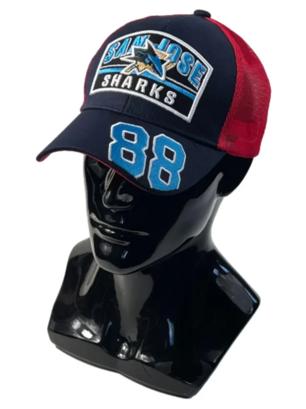 Бейсболка сетка SAN JOSE SHARKS NHL — фото 1 Бейсболка сетка SAN JOSE SHARKS NHL