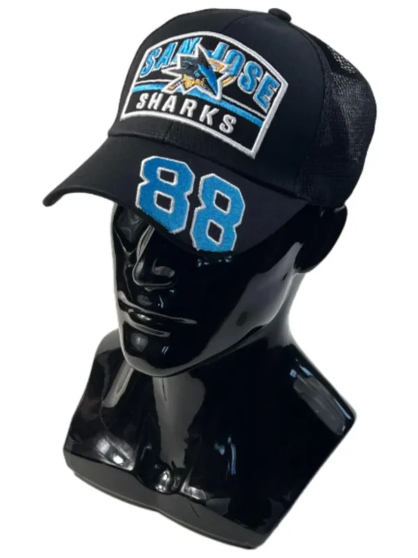 Бейсболка сетка SAN JOSE SHARKS NHL — фото 1 Бейсболка сетка SAN JOSE SHARKS NHL