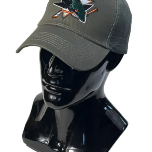 Бейсболка сетка SAN JOSE SHARKS NHL — фото 1 Бейсболка сетка SAN JOSE SHARKS NHL