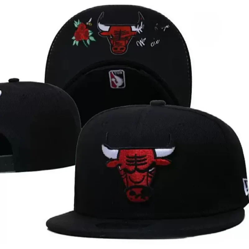 Бейсболка с прямым козырьком Chicago Bulls ( Чикаго Буллз)