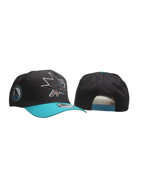 Бейсболка SAN JOSE SHARKS NHL — фото 1 Бейсболка SAN JOSE SHARKS NHL