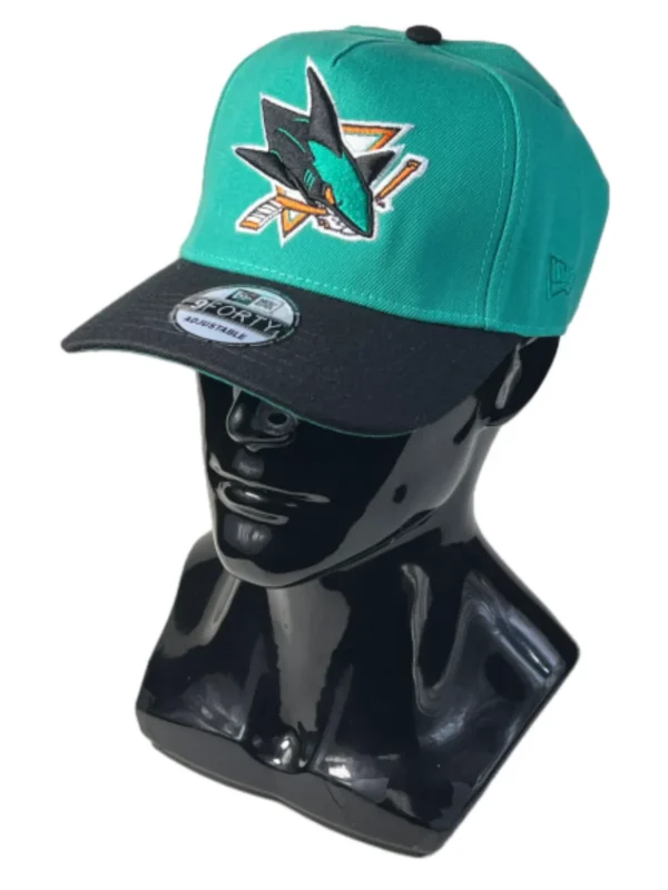 Бейсболка SAN JOSE SHARKS NHL — фото 1 Бейсболка SAN JOSE SHARKS NHL
