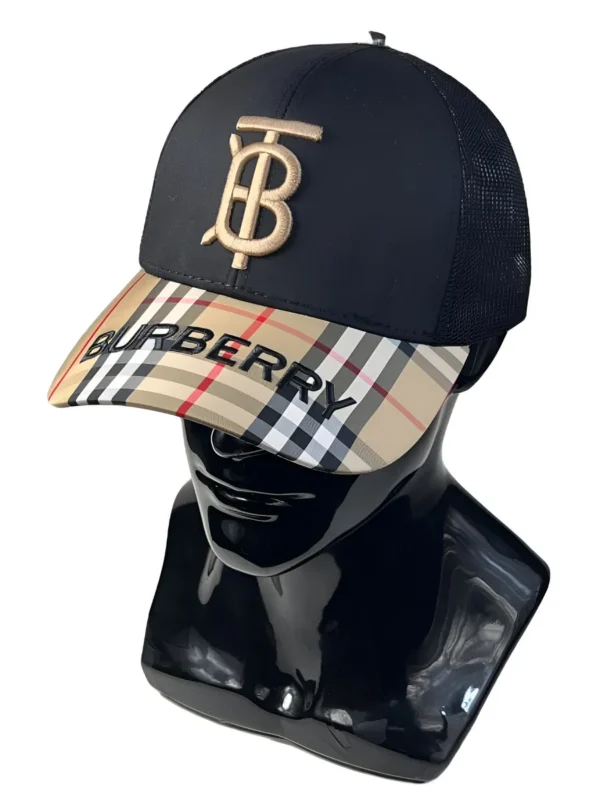 Бейсболка сетка BURBERRY БЕРБЕРРИ воздух и море — фото 1 Бейсболка сетка BURBERRY БЕРБЕРРИ воздух и море